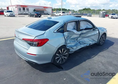 2022 Honda Civic Ex from USA, damaged, VIN 2HGFE1F74NH309495